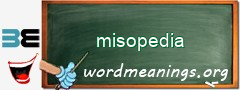 WordMeaning blackboard for misopedia